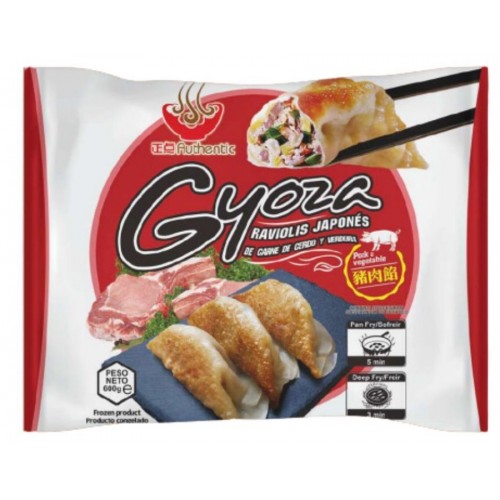 Gyoza with pork and vegetables, Meng Fu, 30 pcs (frozen)